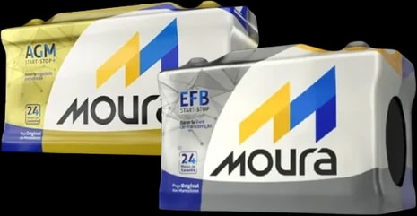 Baterias Moura AGM e EFB para Start-Stop